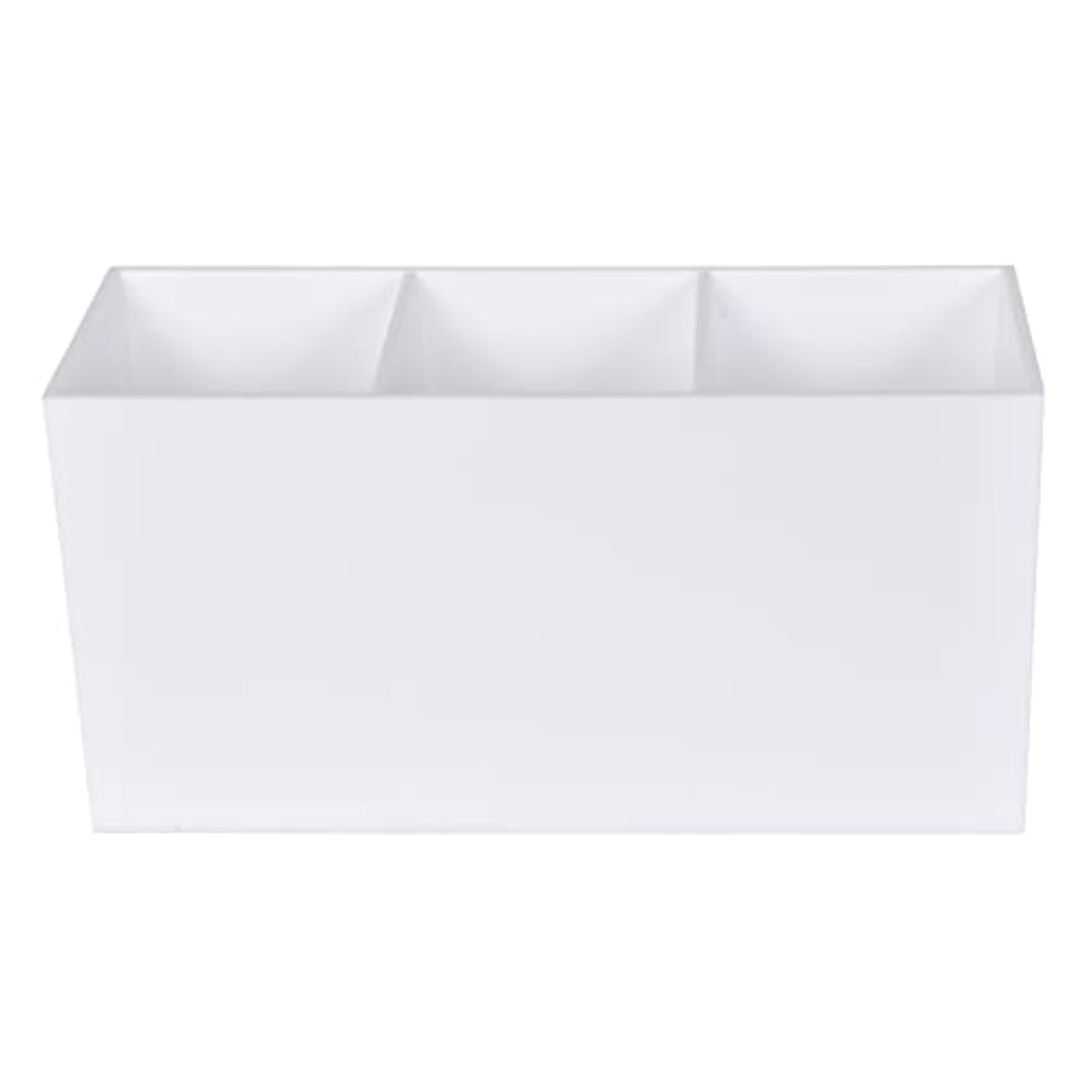 Makeup Brush Organizer - 3 Slot Cosmetic Display Holder
